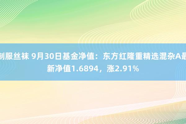 制服丝袜 9月30日基金净值：东方红隆重精选混杂A最新净值1.6894，涨2.91%