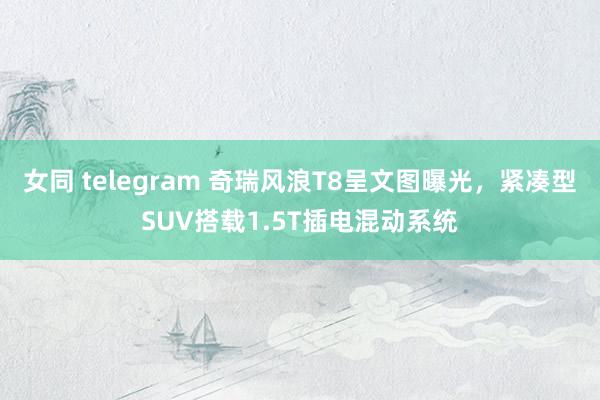 女同 telegram 奇瑞风浪T8呈文图曝光，紧凑型SUV搭载1.5T插电混动系统