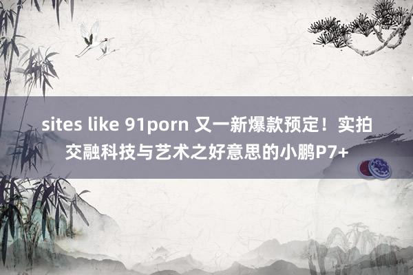 sites like 91porn 又一新爆款预定！实拍交融科技与艺术之好意思的小鹏P7+